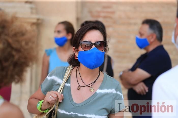 Totana protesta ante su vuelta a la fase 1