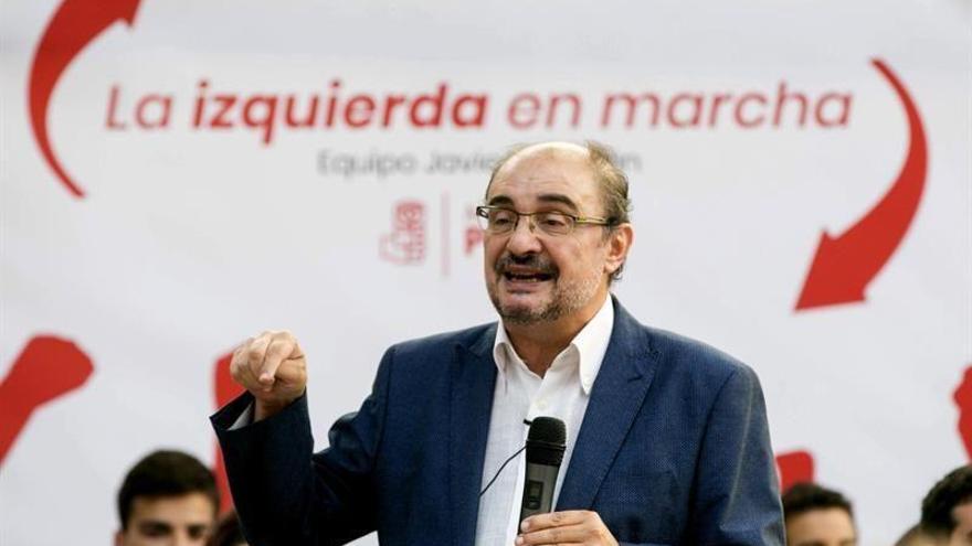 El PSOE proclama a Lambán y Dueso candidatos a liderar el partido en Aragón