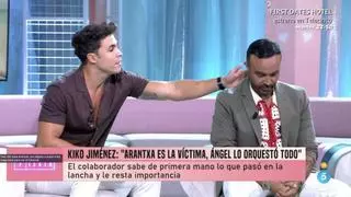 Kiko Jiménez contradice a Ángel Cristo y niega que Arantxa del Sol le agrediera: “Ella es la víctima”