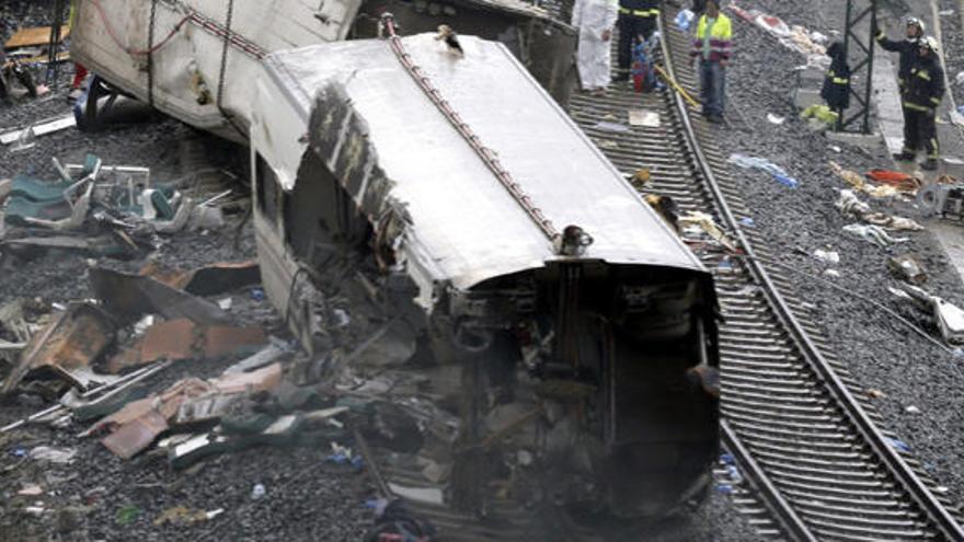  El tren de Santiago iba a 190 km/h