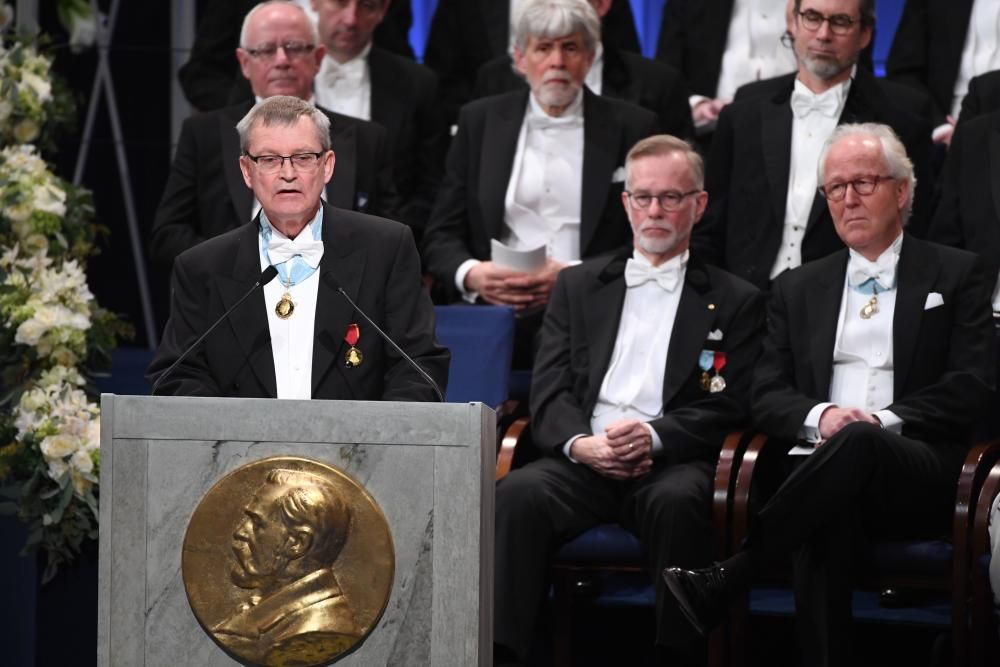 Nobel award ceremony in Stockholm