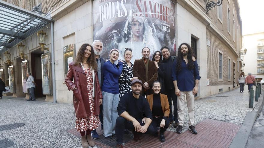 El Teatro del Temple ha presentado sus 'Bodas de Sangre' este martes en el Principal.