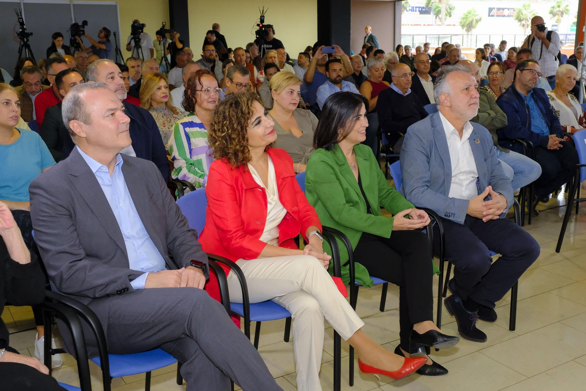 Carolina Darias presenta su candidatura a la alcaldía de la capital grancanaria