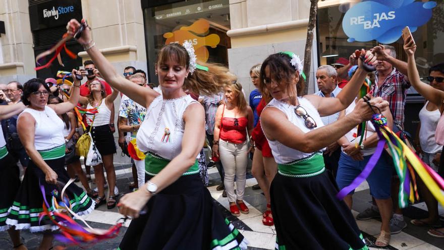 Ambiente en la Feria del Centro este domingo 18 de agosto