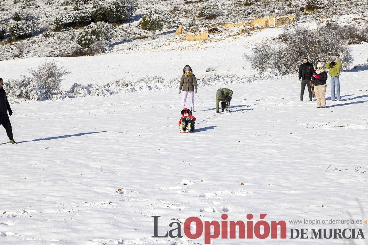 Descubre dónde queda acumulación de nieve en la Región de Murcia