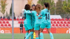 El Barça B femenino ganó al filial del Atlético