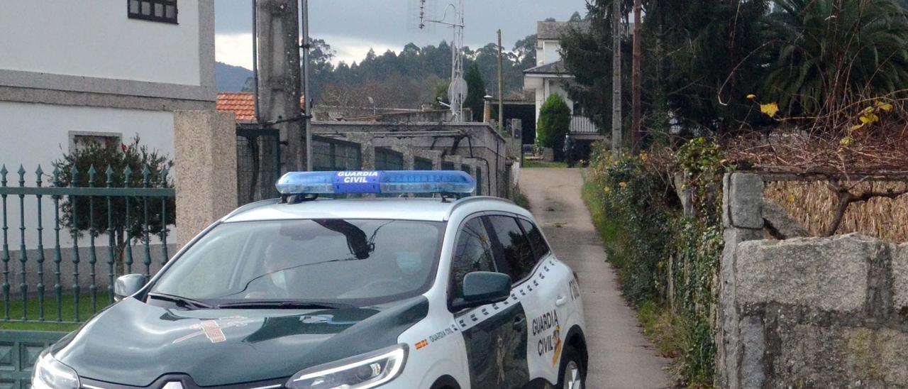 Un coche de la Guardia Civil.