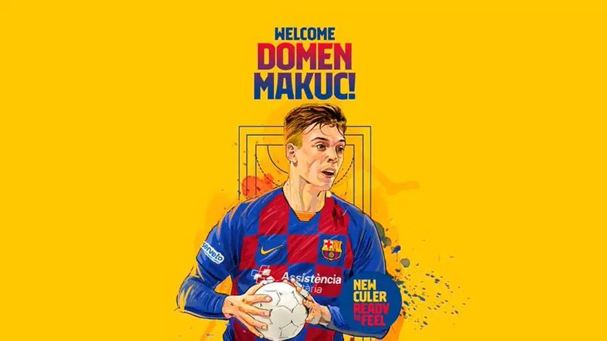 Domen Makuc ya es jugador del FC Barcelona