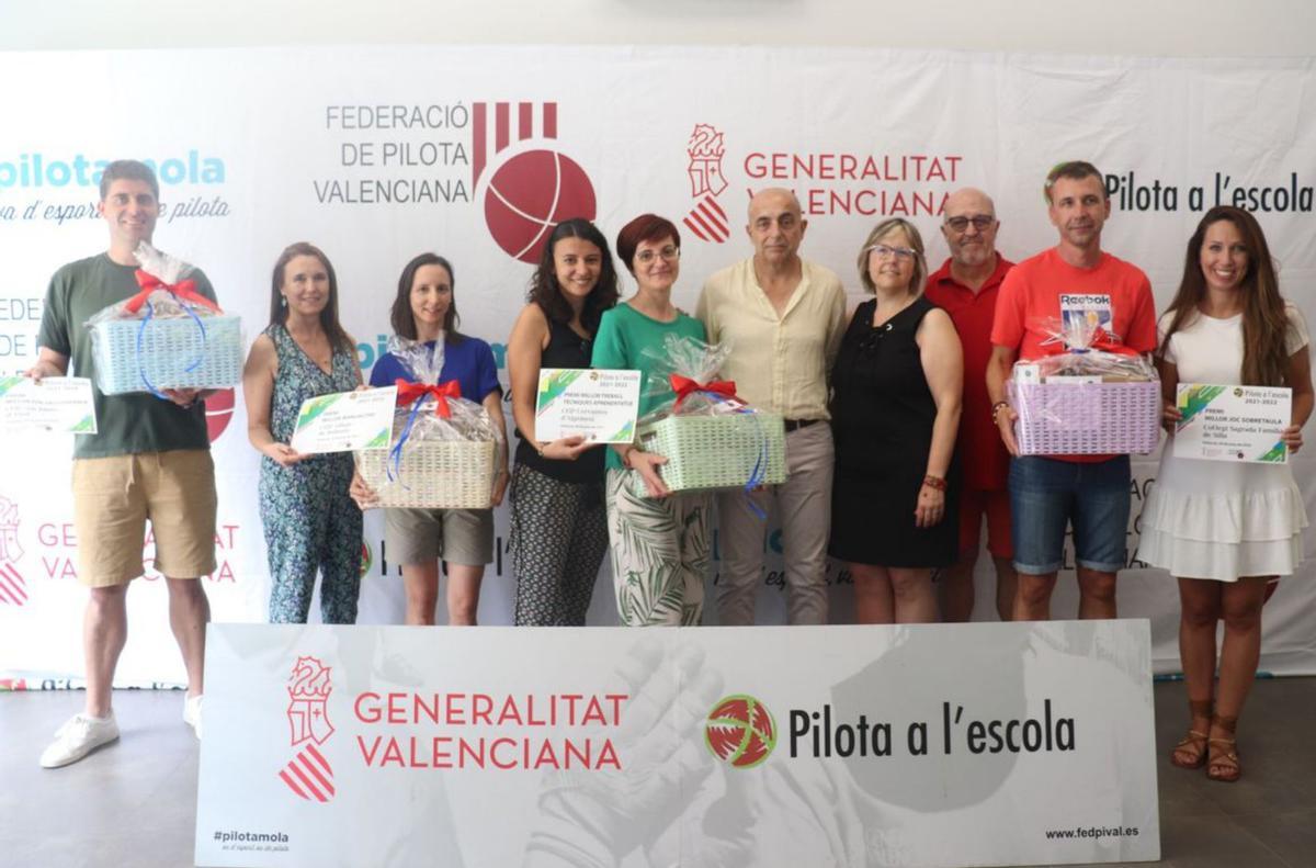 Lliurats els premis dels treballs de Pilota a l’Escola curs 2021-2022