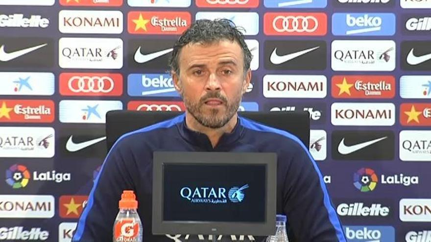 Luis Enrique no responde a preguntas sobre polémicas