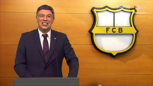 Pep Plaza recreó a Bartomeu en ’Polònia’.