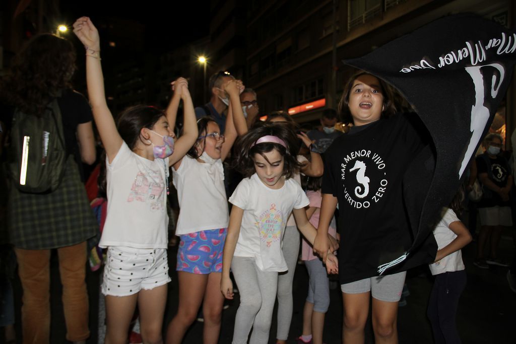 Manifestación por el Mar Menor en Murcia