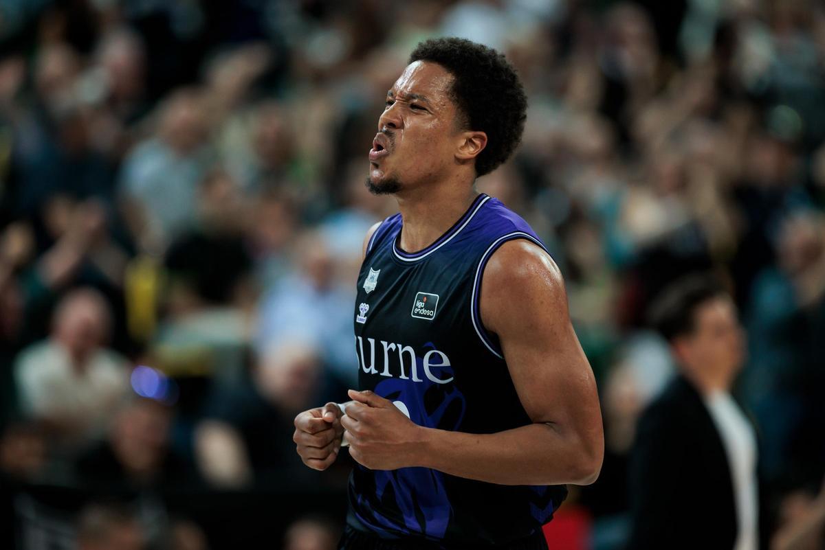 Melwin Pantzar, jugador del Surne Bilbao Basket.