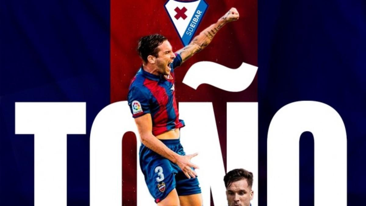Toño García refuerza al Eibar
