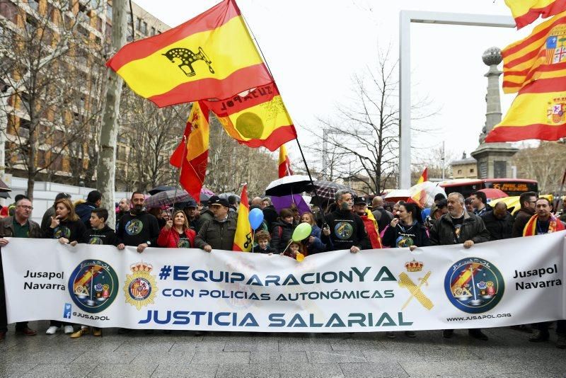 Policías y Guardias Civiles exigen la equiparación salarial