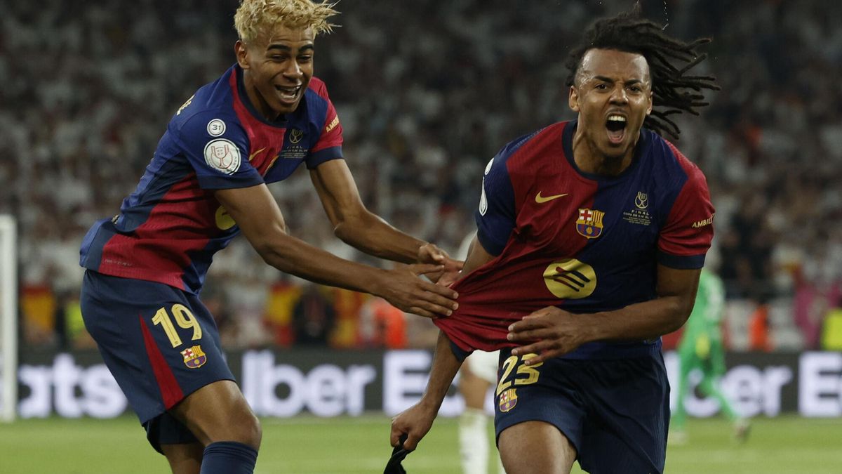 برشلونة يجتمع مع وكيل جول كوندي لمناقشة تجديد عقده