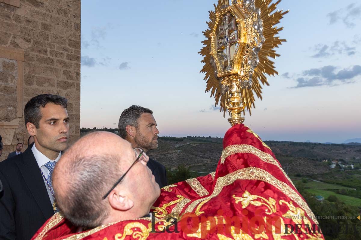 Procesión de subida a la Basílica en las Fiestas de Caravaca
