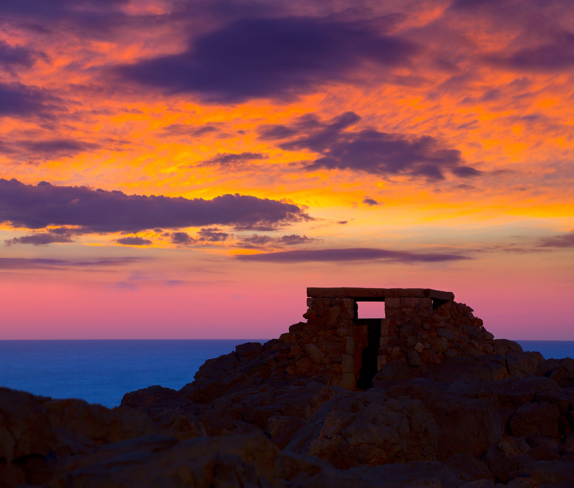 Punta Nati es uno de los lugares más bonitos para contemplar el atardecer en Menorca