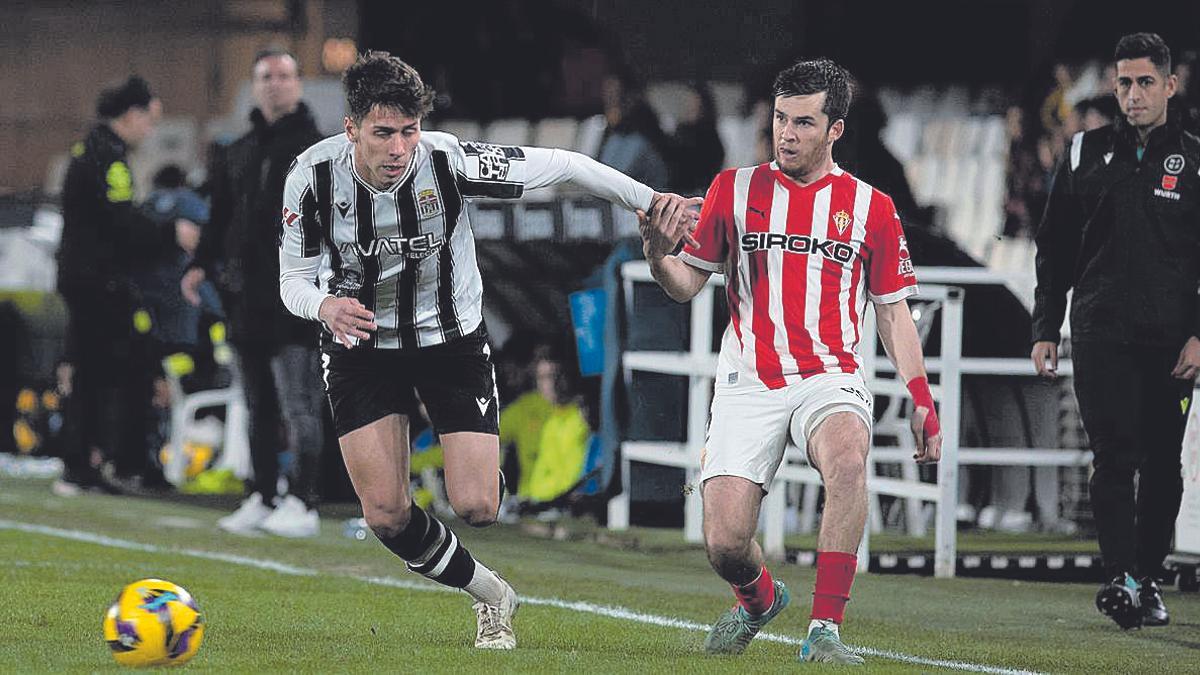 El Cartagena ganó al Sporting en la pasada jornada.