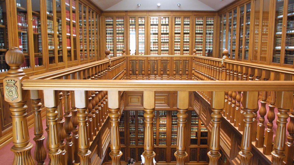 La biblioteca del Colegio de Abogados de Elche