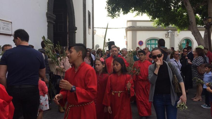 Procesión del Señor en la burrita, Semana Santa de Arrecife 2017