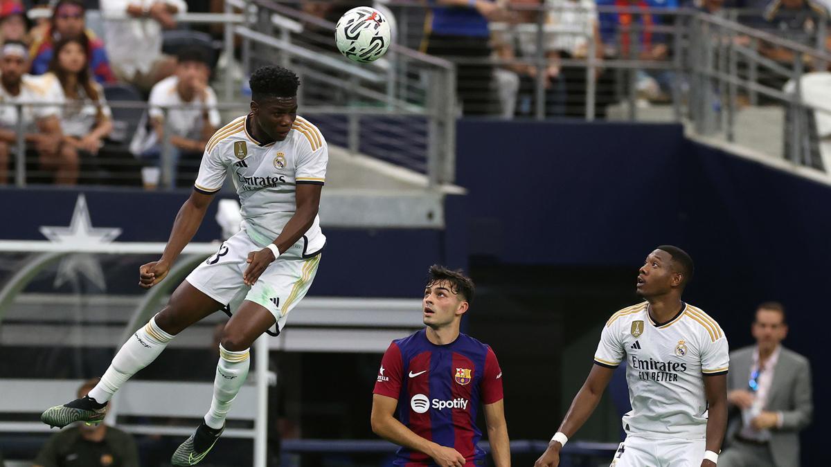 Tchouaméni, en el clásico disputado en Dallas