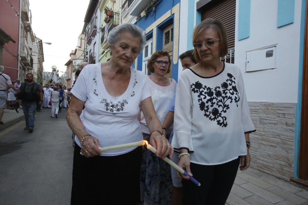 Procesión en honor a la Virgen del Socorro