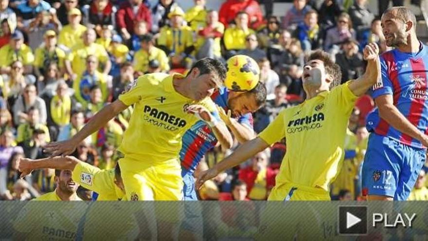 El Levante no pudo con el Villarreal