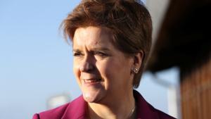 La ministra principal de Escocia, Nicola Sturgeon.