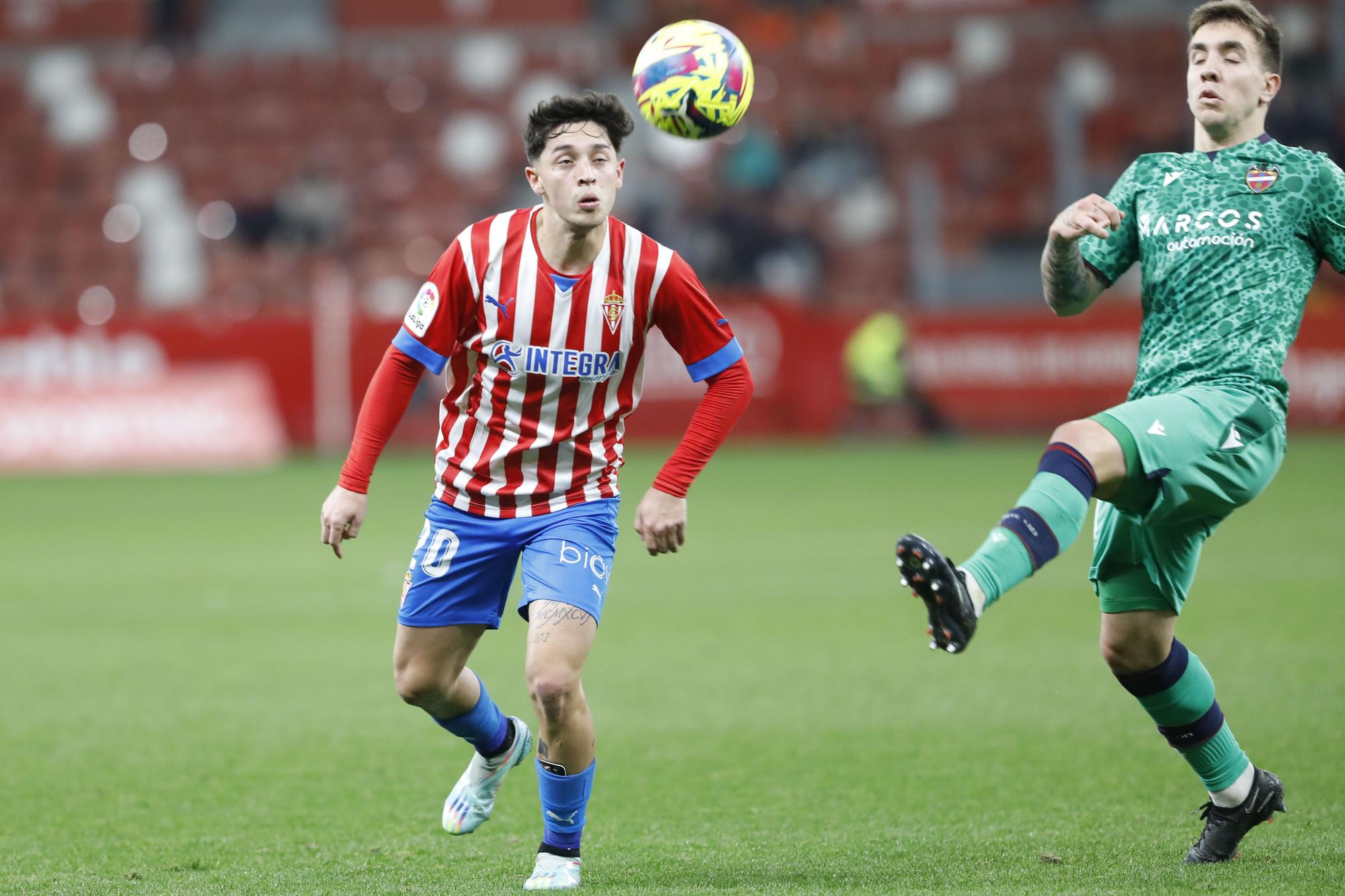 EN IMÁGENES: El encuentro entre el Sporting y el Levante