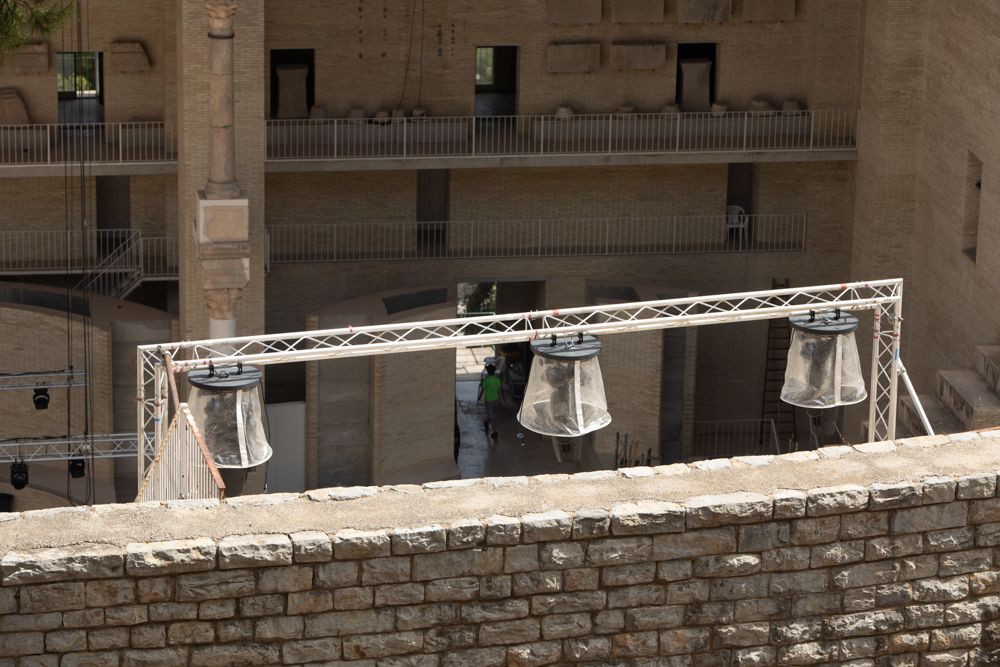 Obras en el Teatro Romano de Sagunt