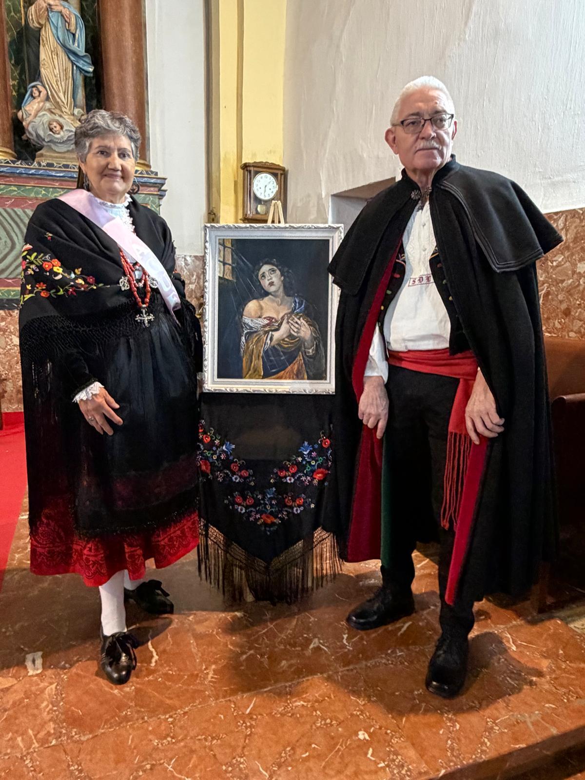 Fiesta de las águedas, en Santa Cristina.