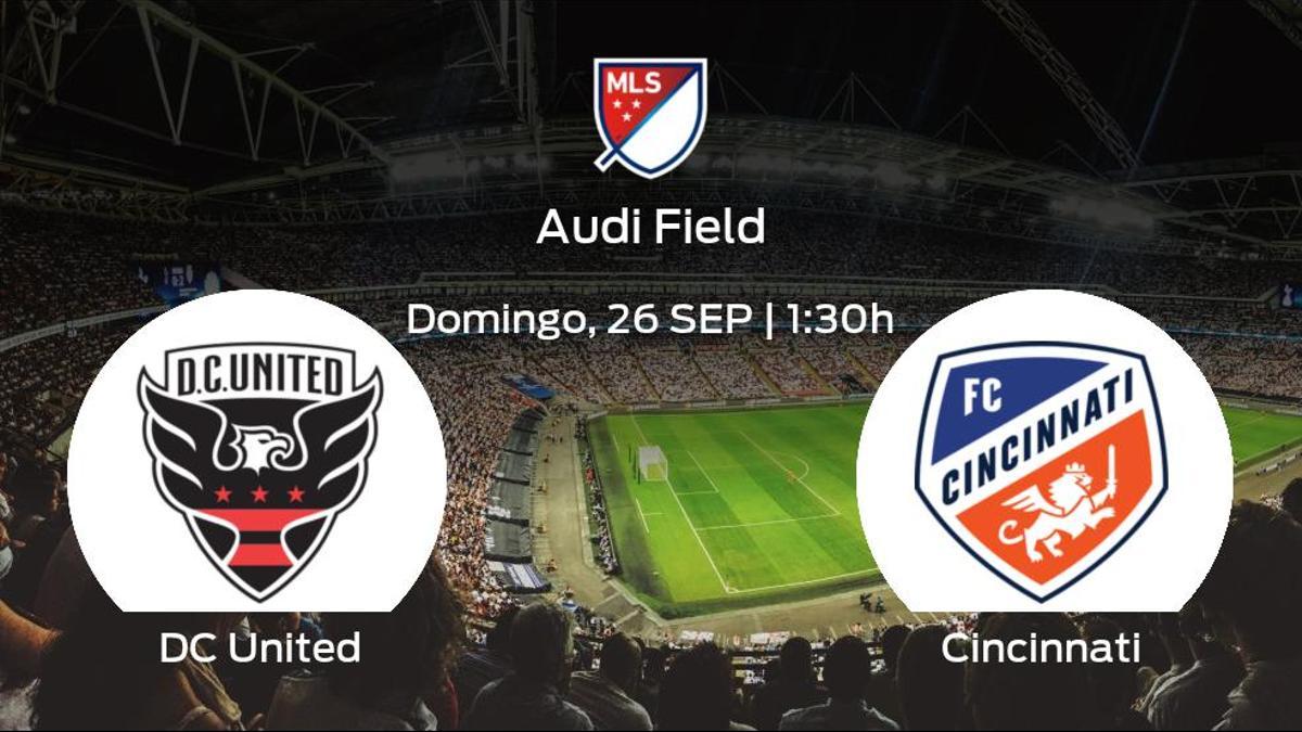 Jornada 35 de la Major League Soccer: previa del encuentro DC United - Cincinnati