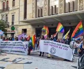 Marcha contra la LGTBIFobia en Gijón: "Solo se denuncian una mínima parte de las agresiones por miedo"