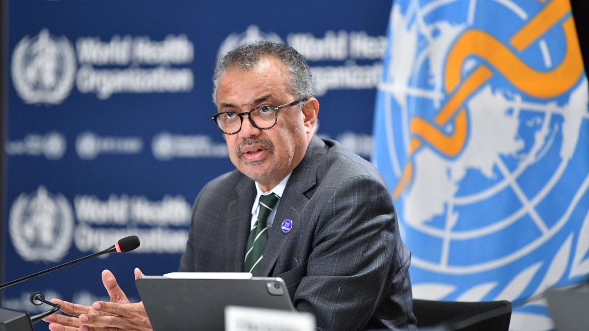 El director general de la Organización Mundial de la Salud (OMS), Tedros Adhanom Ghebreyesus.