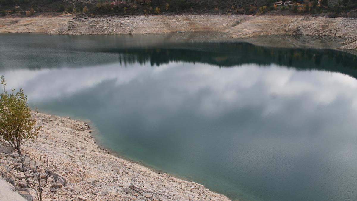 Embalse de Entrepeñas en Albacete.