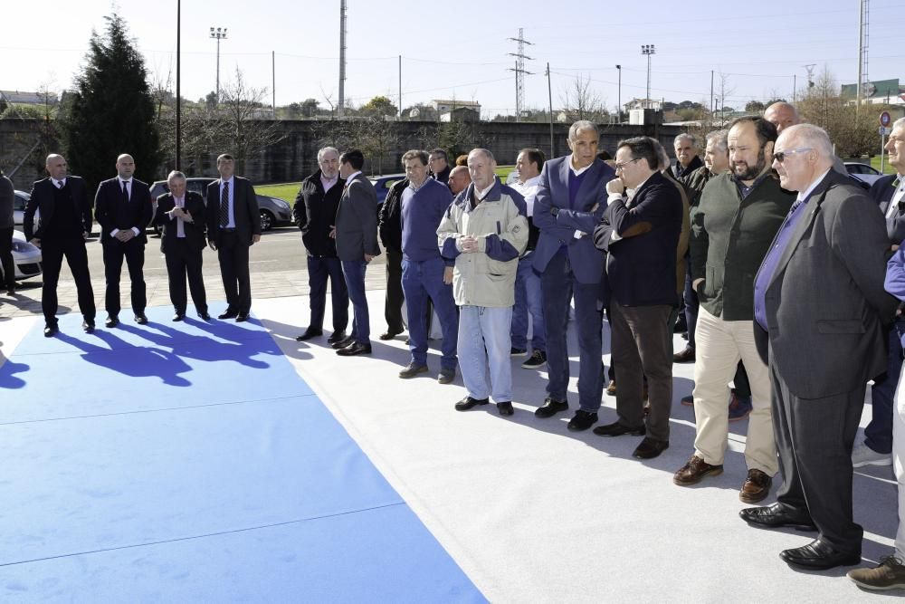 Primera piedra de la nueva sede de la Federación