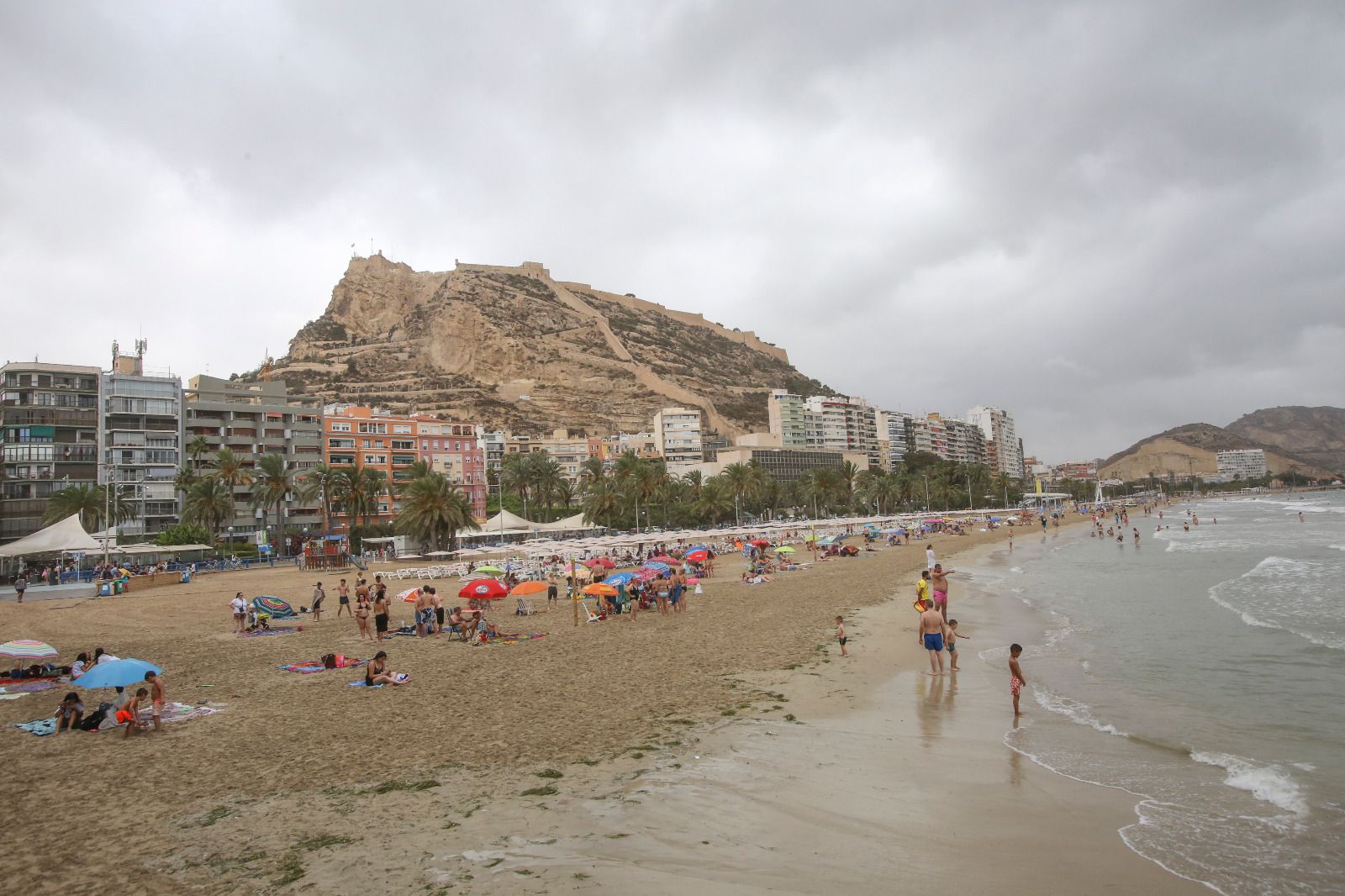 Lluvias calientes en el litoral de Alicante