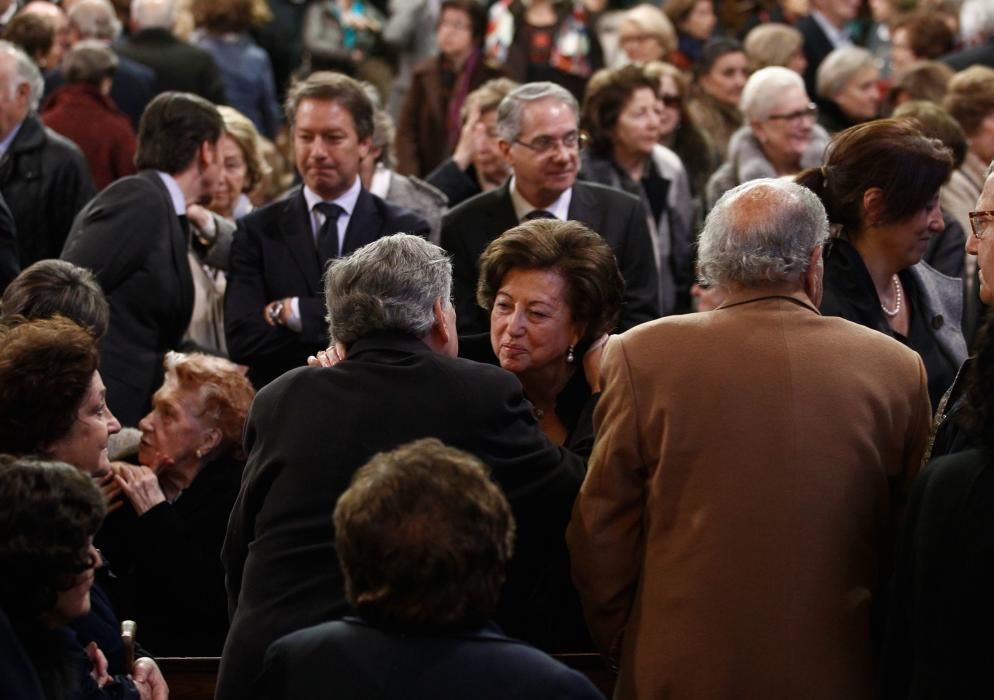 Funeral de Barthe Aza en la Iglesia de América