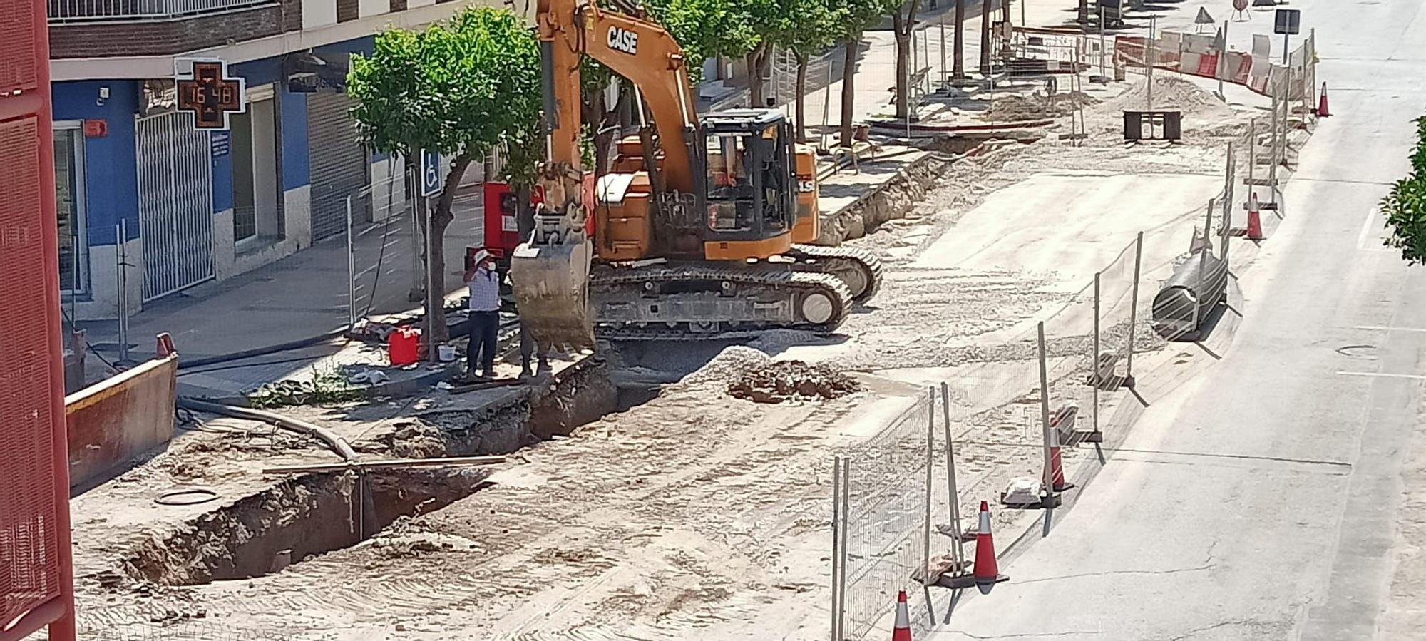 Finalizan las obras en el saneamiento de Callosa de Segura