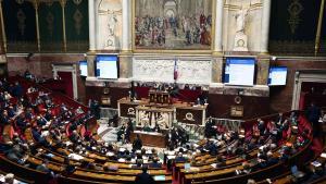 Debate en la Asamblea Nacional francesa.