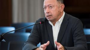 GRAF1851. SEVILLA, 02/07/2018.- El exdirector general de Trabajo Daniel Rivera, durante su declaración como testigo en el juicio de la pieza política de los ERE contra 22 ex altos cargos de la Junta de Andalucía. EFE/Raúl Caro.***POOL***