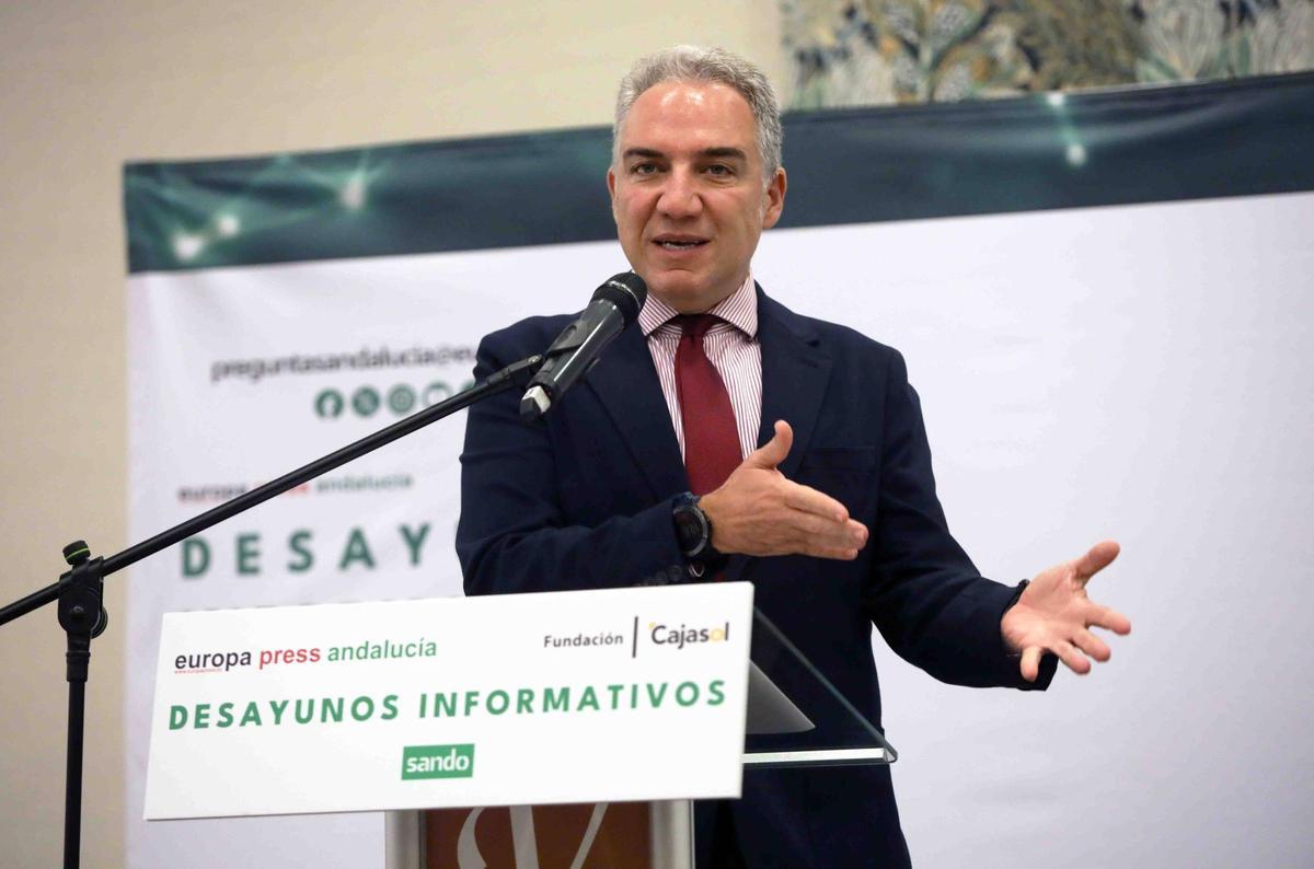 Intervención de Elías Bendodo.