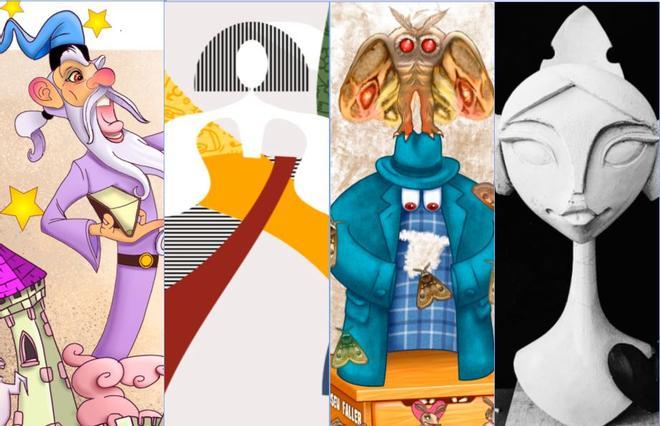 Fallas 2021. Bocetos de la Sección Quinta C