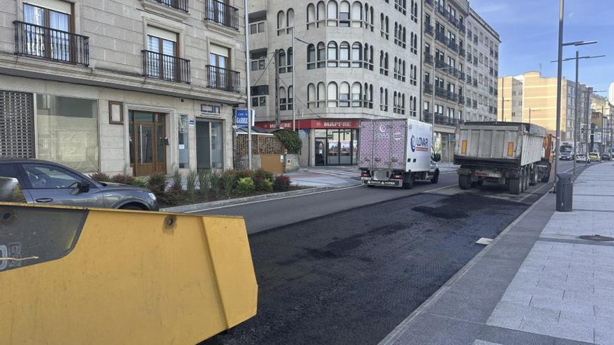 Marín resuelve las deficiencias en el asfaltado en varias calles