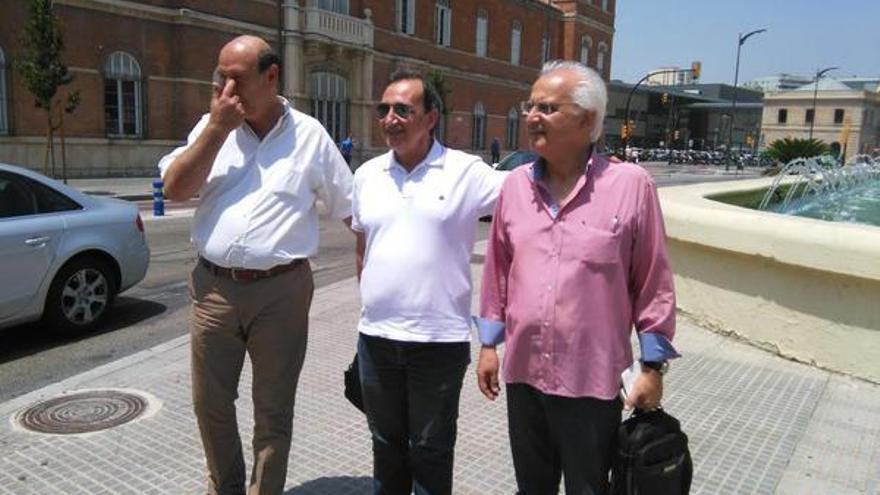 La delegación de Syriza encabezada por el alcalde Gregoris Katopodis