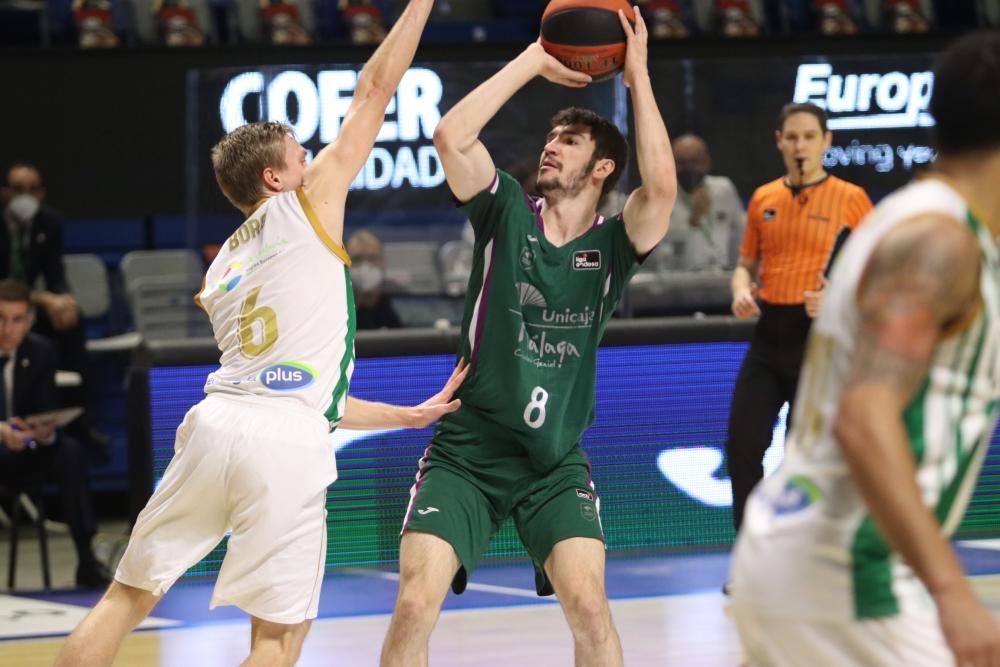 Partido de la Liga Endesa entre el Unicaja y el Real Betis