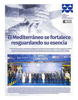II foro económico y social del Mediteráneo. El Mediterráneo se fortalece resguardando su esencia.