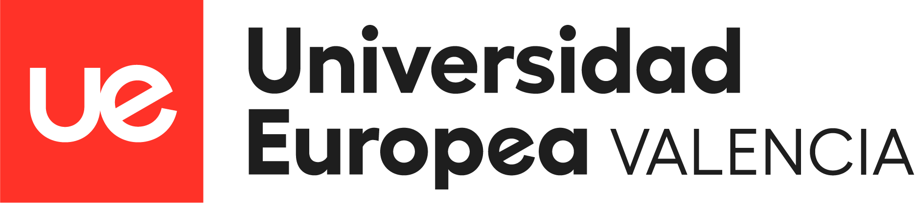 Logo Universidad Europea de València.