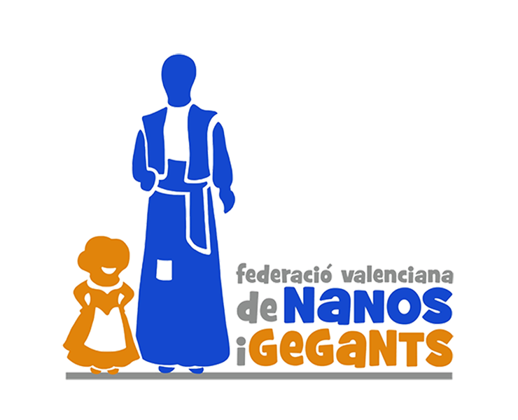 Logo Federació Valenciana de Nanos i Gegants.